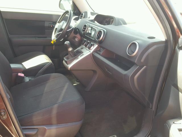 JTLKE50E181027978 - 2008 TOYOTA SCION XB Tünd qırmızı foto 5