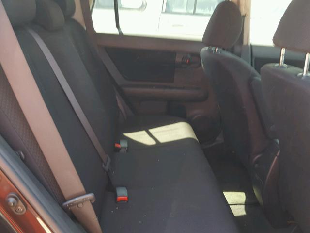 JTLKE50E181027978 - 2008 TOYOTA SCION XB Tünd qırmızı foto 6