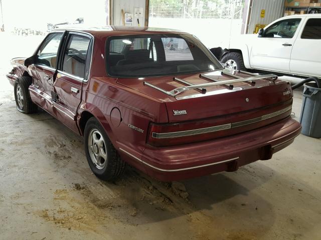 1G4AG55M7T6418836 - 1996 BUICK CENTURY SP RED photo 3