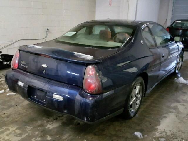 2G1WW12E2Y9316713 - 2000 CHEVROLET MONTE CARL 蓝色 照片 4