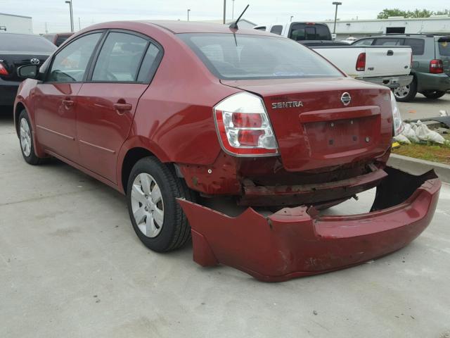 3N1AB61EX9L648055 - 2009 NISSAN SENTRA 2.0 RED photo 3