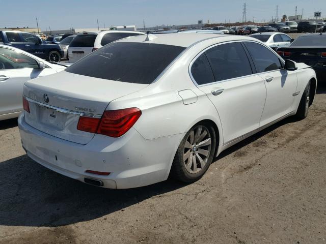 WBAKB835X9CY59680 - 2009 BMW 750 LI WHITE photo 4