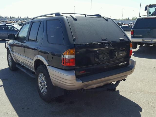4S6DM58W0Y4413040 - 2000 HONDA PASSPORT E 黑色 照片 3