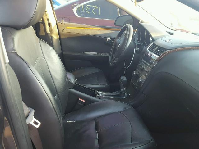 1G1ZE5E72A4133602 - 2010 CHEVROLET MALIBU LTZ ნაცრისფერი ფოტო 5