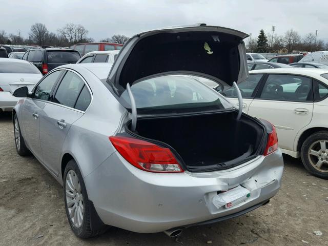 2G4GS5EV2D9177005 - 2013 BUICK REGAL PREM SILVER photo 9