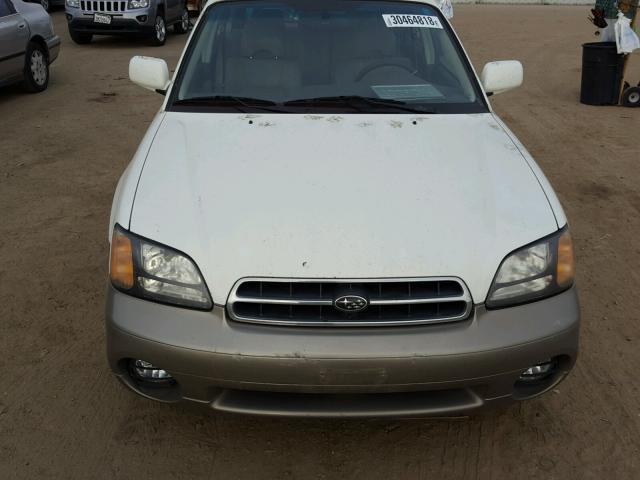 4S3BH686817608838 - 2001 SUBARU LEGACY OUT TWO TONE photo 9