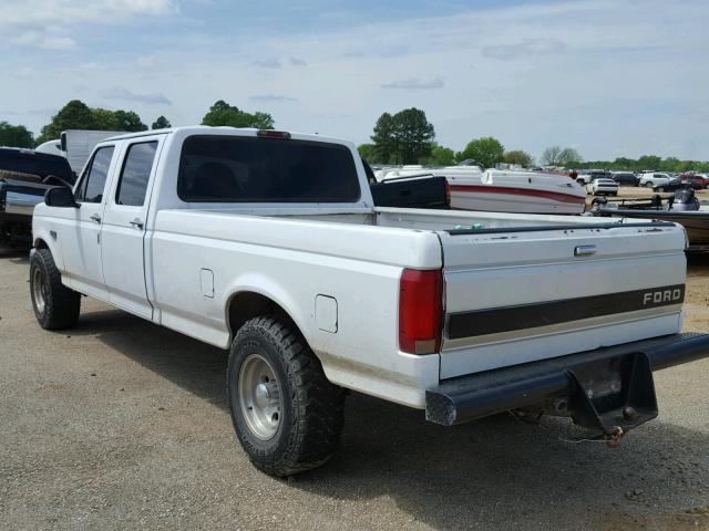 1FTJW35F8TEA16696 - 1996 FORD F350 WHITE photo 3