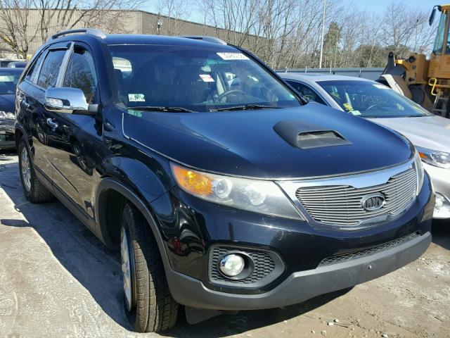 5XYKT3A6XCG206994 - 2012 KIA SORENTO BA BLACK photo 1