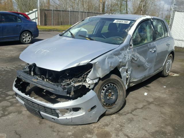 WVWDB7AJ5CW321108 - 2012 VOLKSWAGEN GOLF 银色 照片 2