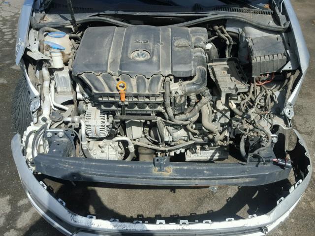 WVWDB7AJ5CW321108 - 2012 VOLKSWAGEN GOLF 银色 照片 7