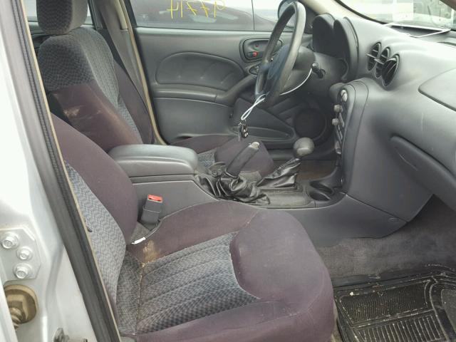1G2NF52E33C262872 - 2003 PONTIAC GRAND AM S SILVER photo 5