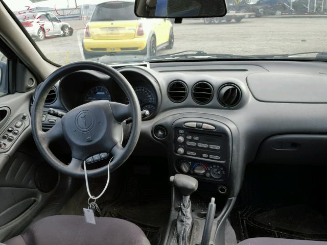 1G2NF52E33C262872 - 2003 PONTIAC GRAND AM S SILVER photo 9