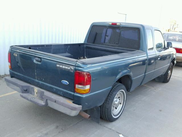 1FTCR14A6TPA84252 - 1996 FORD RANGER SUP GREEN photo 4