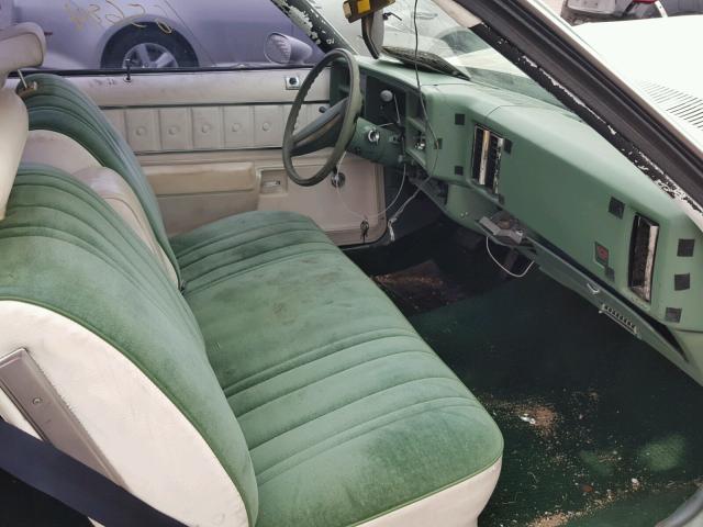 1D80L7Z416309 - 1977 CHEVROLET EL CAMINO GREEN photo 5