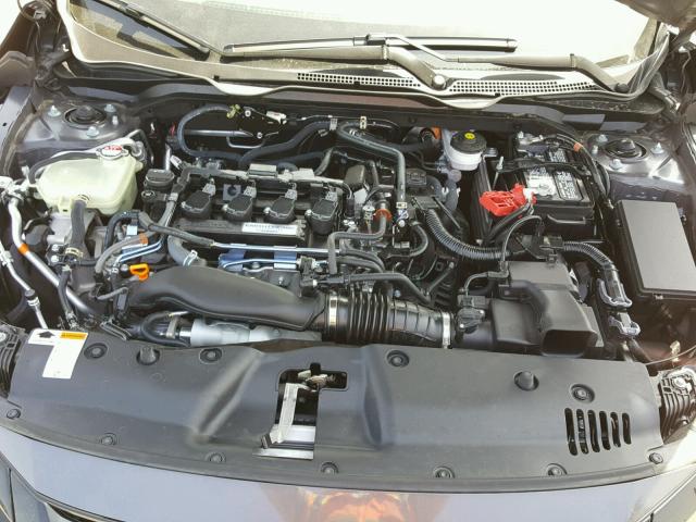 2HGFC1E51HH707144 - 2017 HONDA CIVIC SI GRAY photo 7