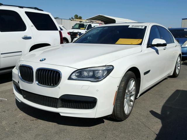 WBAYE8C51ED134880 - 2014 BMW 750 LI WHITE photo 2