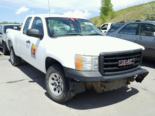 1GTR2TE36BZ125380 - 2011 GMC SIERRA K15 WHITE photo 1