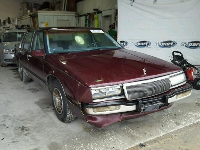 1G4HP54CXLH482865 - 1990 BUICK LESABRE CU BURGUNDY photo 1