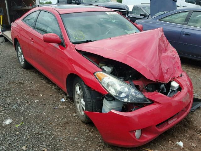 4T1CE38P56U749861 - 2006 TOYOTA CAMRY SOLA RED photo 1