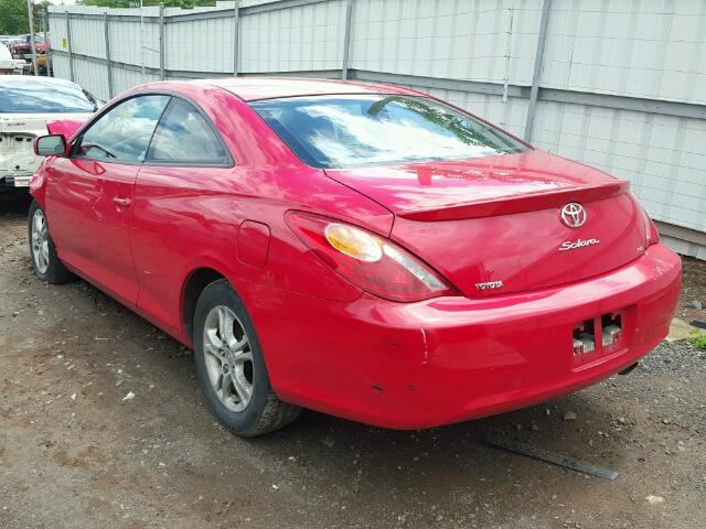 4T1CE38P56U749861 - 2006 TOYOTA CAMRY SOLA RED photo 3