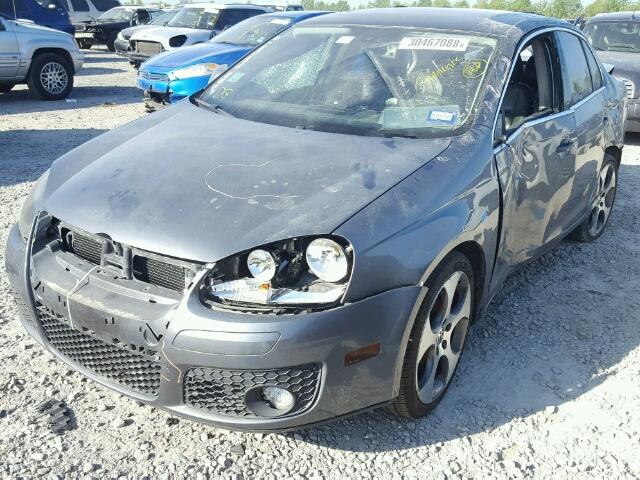 3VWDF71K95M611493 - 2005 VOLKSWAGEN NEW JETTA GRAY photo 2