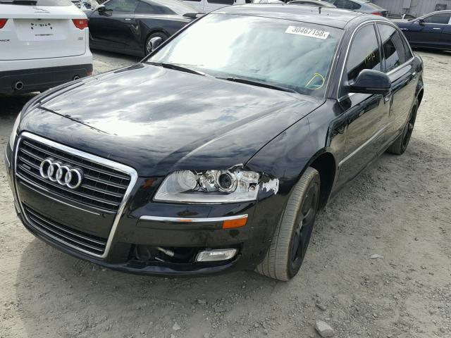 WAUMV94EX8N015002 - 2008 AUDI A8 L QUATT BLACK photo 2