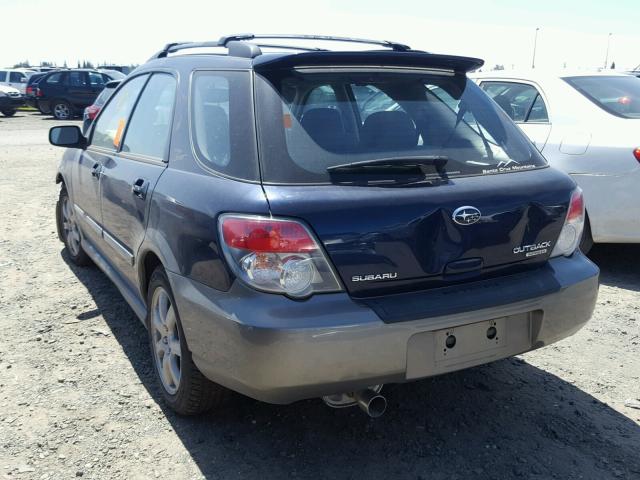 JF1GG68676H805984 - 2006 SUBARU IMPREZA OU BLUE photo 3