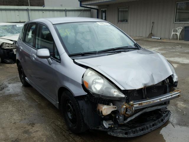 JHMGD38657S030735 - 2007 HONDA FIT S GRAY photo 1