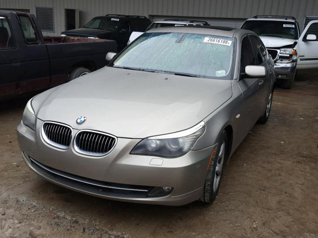 WBANW13598CZ80305 - 2008 BMW 535 I GOLD photo 2