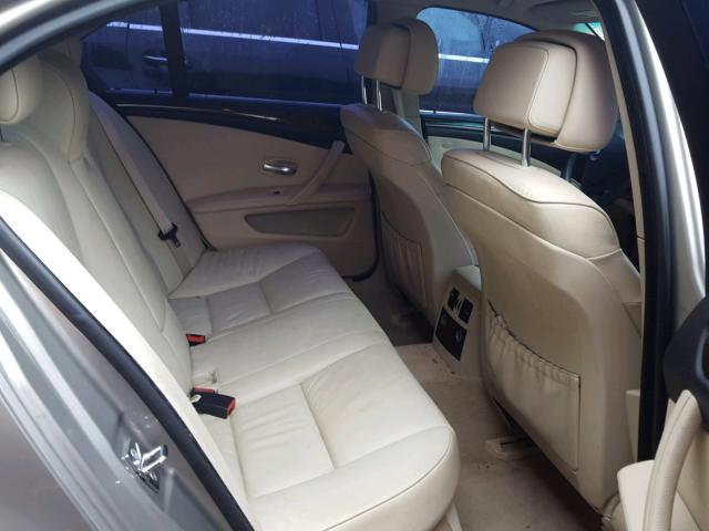 WBANW13598CZ80305 - 2008 BMW 535 I GOLD photo 6