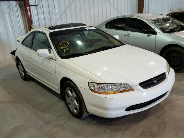 1HGCG2255XA000546 - 1999 HONDA ACCORD EX WHITE photo 1