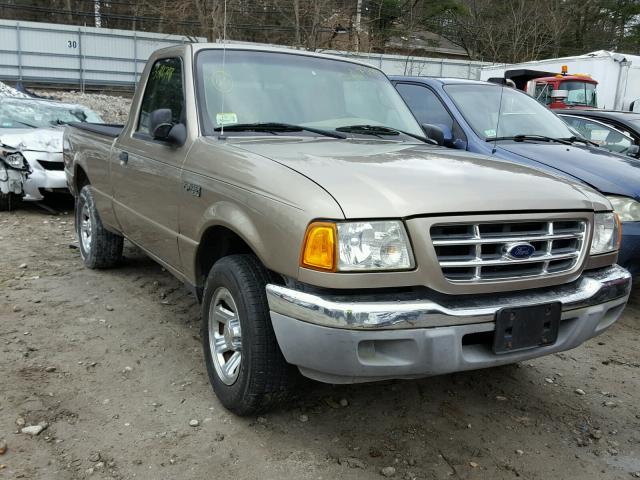 1FTYR10D13PB85351 - 2003 FORD RANGER TAN photo 1