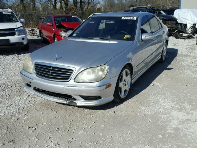 WDBNG83J94A388414 - 2004 MERCEDES-BENZ S 430 4MAT SILVER photo 2