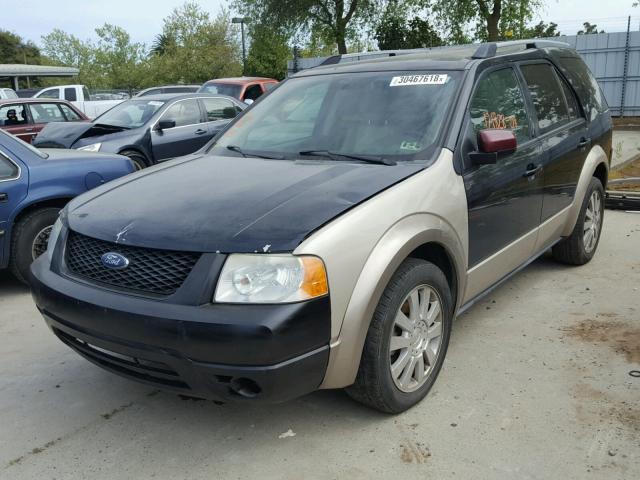 1FMDK07W48GA16738 - 2008 FORD TAURUS X E BLUE photo 2