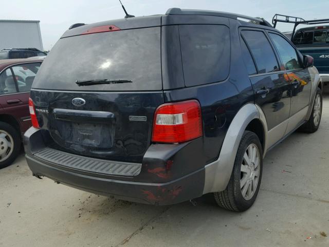 1FMDK07W48GA16738 - 2008 FORD TAURUS X E BLUE photo 4