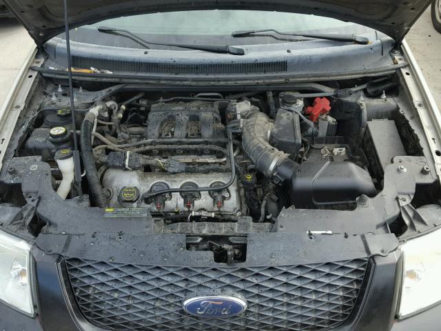 1FMDK07W48GA16738 - 2008 FORD TAURUS X E BLUE photo 7