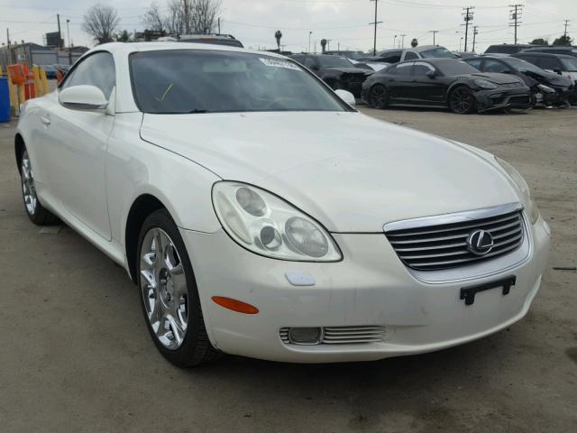 JTHFN48Y720002004 - 2002 LEXUS SC 430 WHITE photo 1