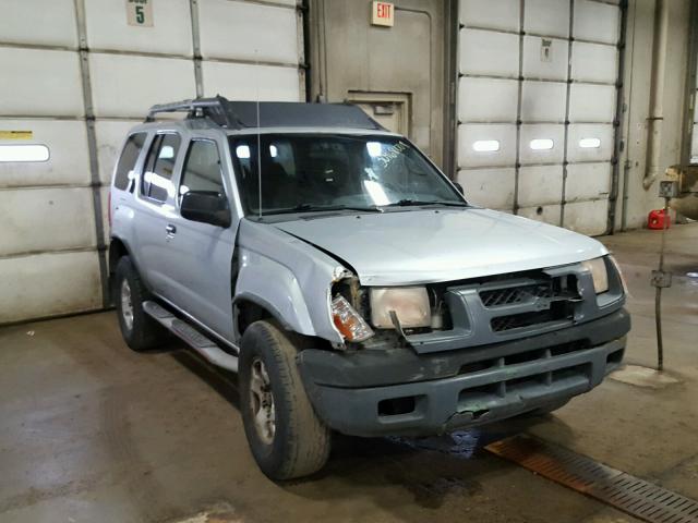 5N1ED28TXYC560361 - 2000 NISSAN XTERRA XE SILVER photo 1