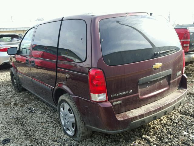 1GNDU23W28D178327 - 2008 CHEVROLET UPLANDER L BURGUNDY photo 3