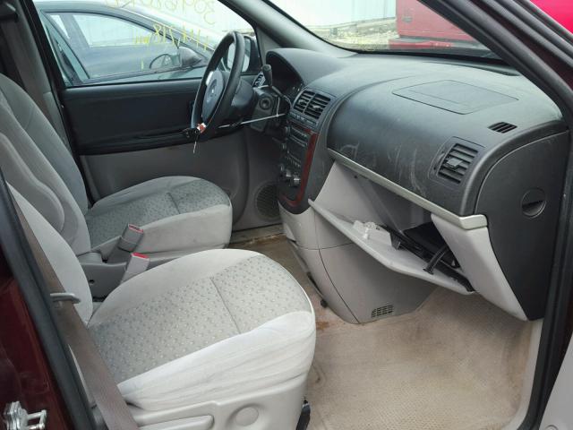 1GNDU23W28D178327 - 2008 CHEVROLET UPLANDER L 勃艮第红 照片 5