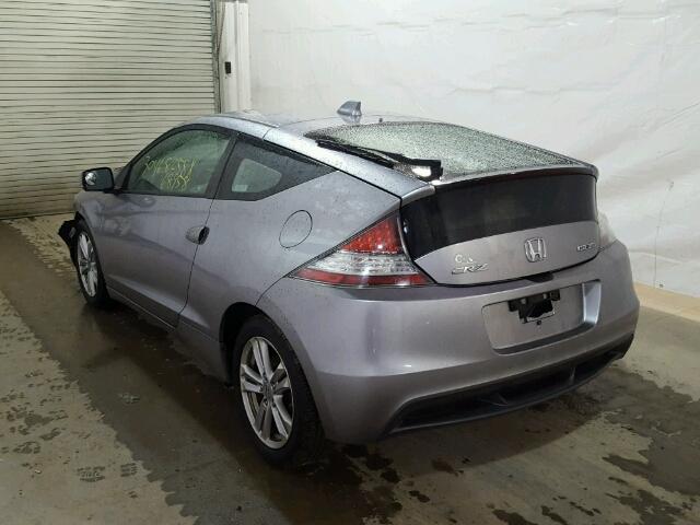 JHMZF1D41BS009031 - 2011 HONDA CR-Z GRAY photo 3