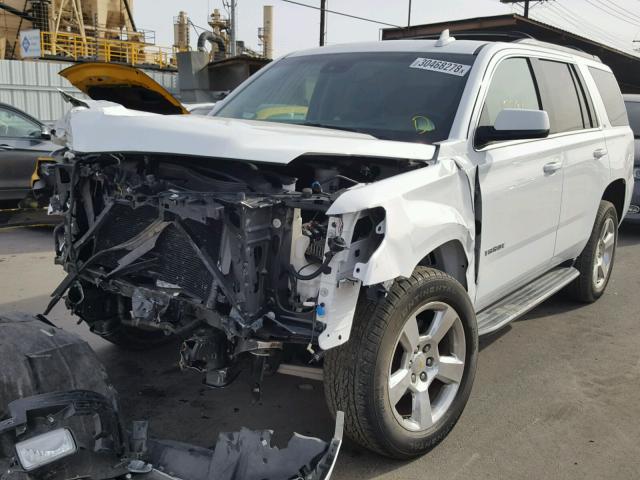 1GNSCBKC2GR127462 - 2016 CHEVROLET TAHOE C150 WHITE photo 2