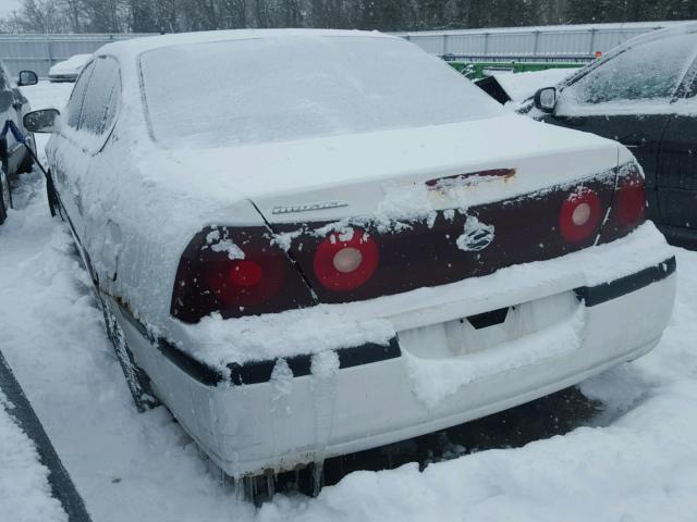 2G1WF55E0Y9153675 - 2000 CHEVROLET IMPALA WHITE photo 3