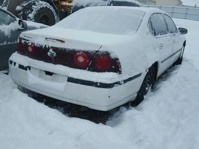 2G1WF55E0Y9153675 - 2000 CHEVROLET IMPALA WHITE photo 4