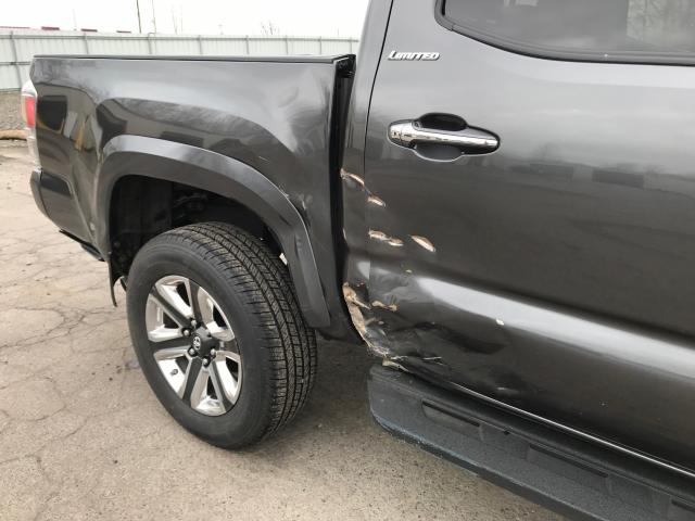 3TMGZ5AN9HM058709 - 2017 TOYOTA TACOMA DOU GRAY photo 10