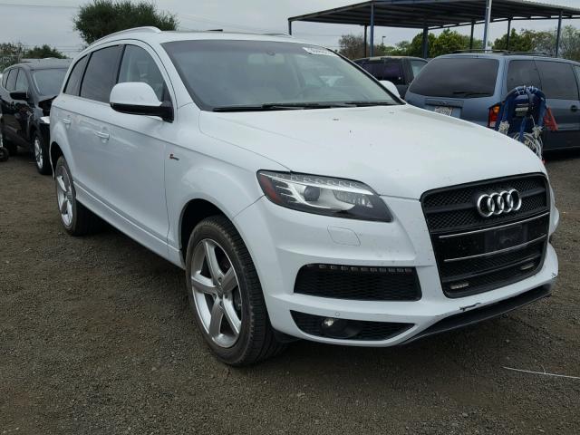 WA1DGAFE6ED007020 - 2014 AUDI Q7 PRESTIG WHITE photo 1
