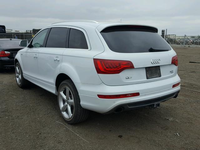 WA1DGAFE6ED007020 - 2014 AUDI Q7 PRESTIG WHITE photo 3