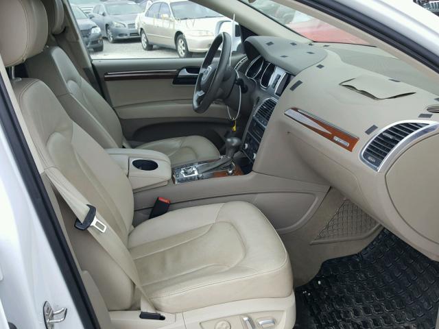 WA1DGAFE6ED007020 - 2014 AUDI Q7 PRESTIG WHITE photo 5