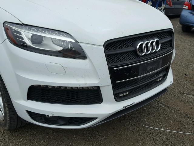 WA1DGAFE6ED007020 - 2014 AUDI Q7 PRESTIG WHITE photo 9