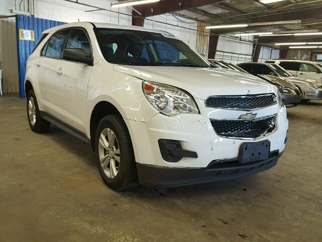 2GNALBEKXD1142505 - 2013 CHEVROLET EQUINOX LS WHITE photo 1